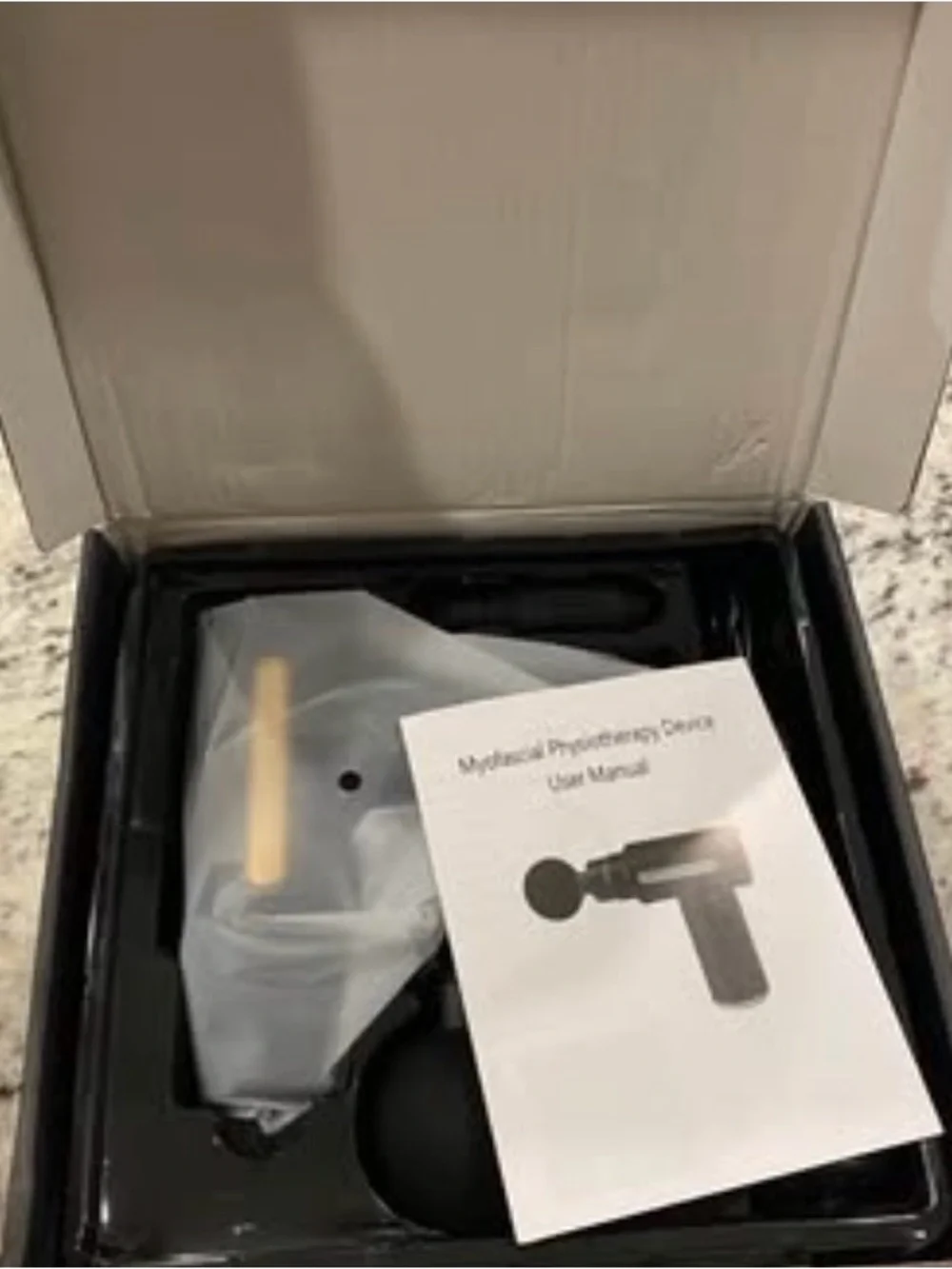 NEW - Deep Tissue Massage Gun with 4 Attachments – Percussion Muscle Massager